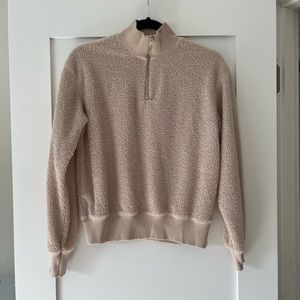 Long Sleeve Sherpa Top